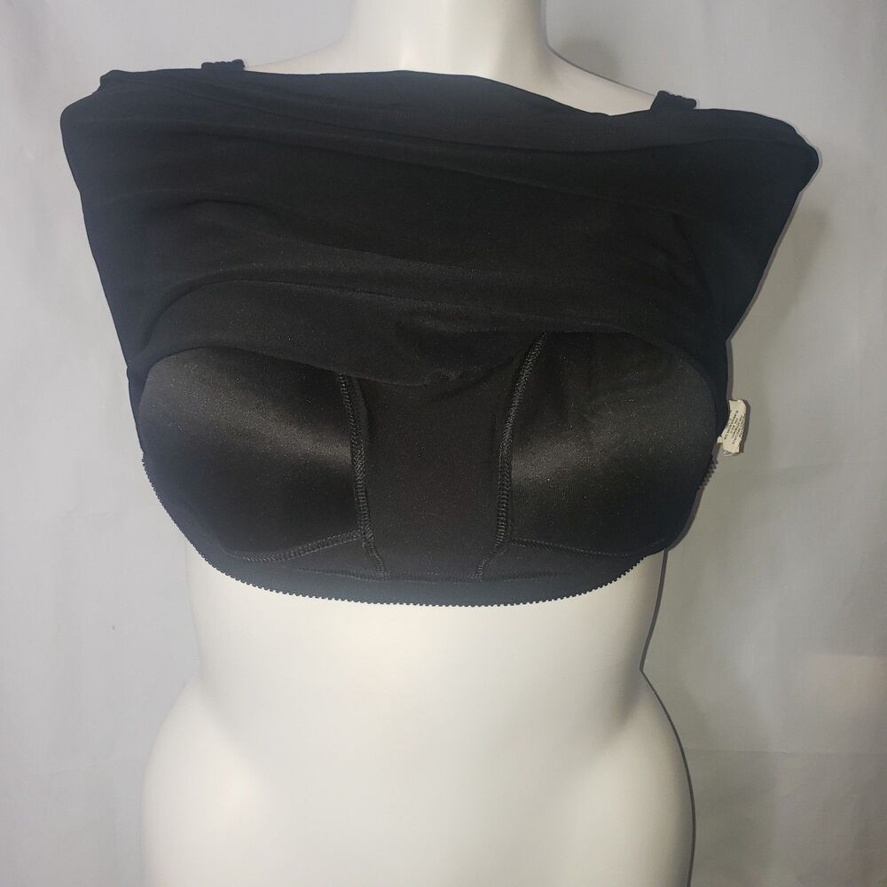 CATALINA Black Swim Tank Top Womens Plus Size 2X (18W -20W) - Picture 3 of 8